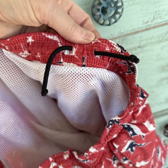 Columbia PFG Swim Trunks Men's M Sailfish Print 0072 35” W 6” Insm Summer 4th - Picture 7 of 8